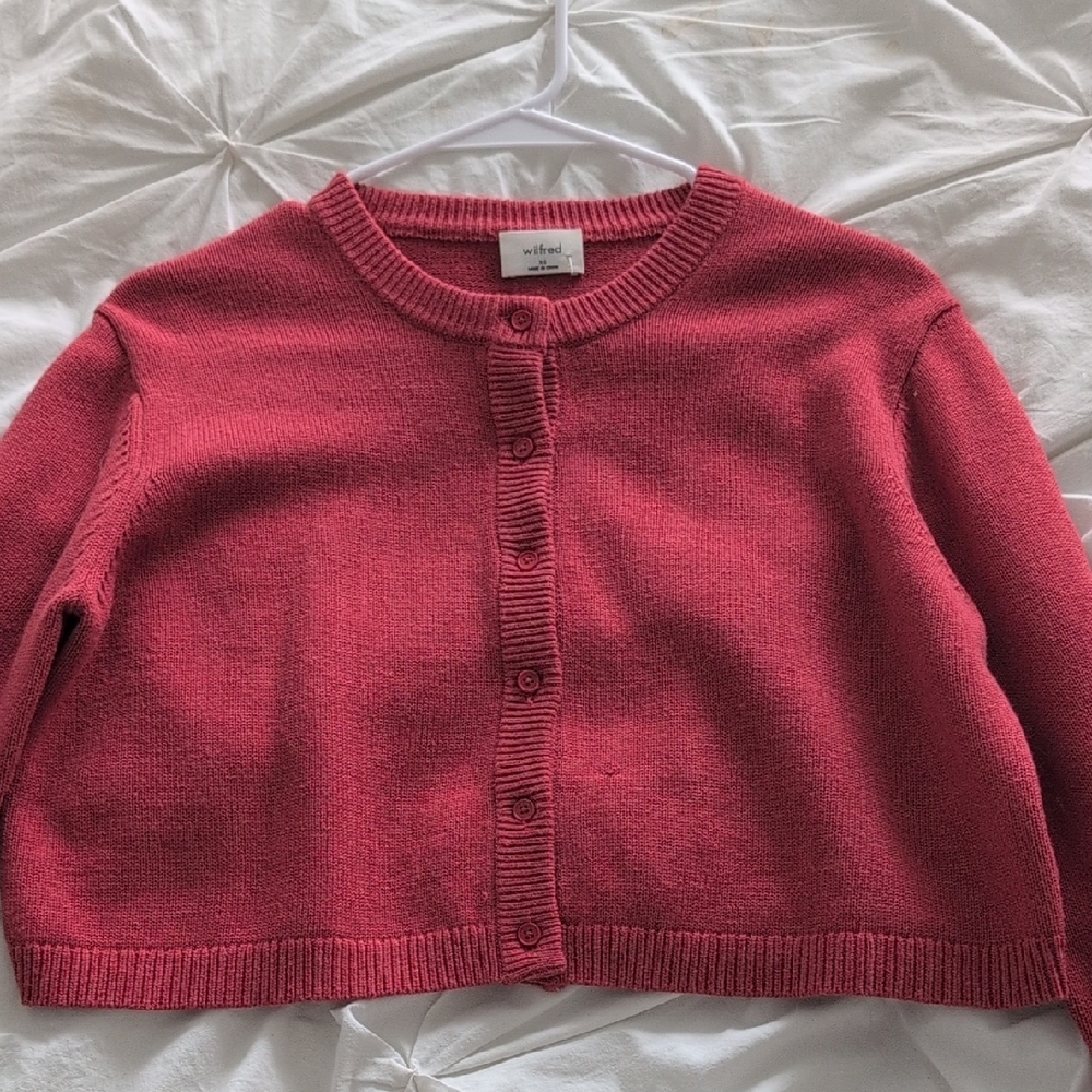 Aritzia wilfred Sicily Cropped Cardigan - Picture 5 of 11